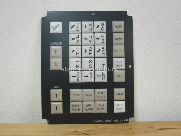 Клавиатура для станков с ЧПУ Fanuc A98L-0001-0518#MR